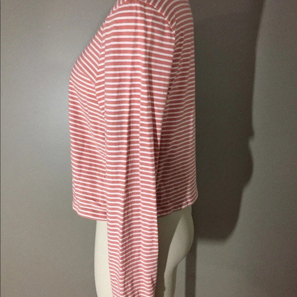 🌸 Forever 21 Cropped Long Sleeve T-shirt M - Picture 3 of 6